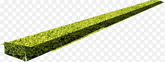 绿色草坪绿化道路装饰