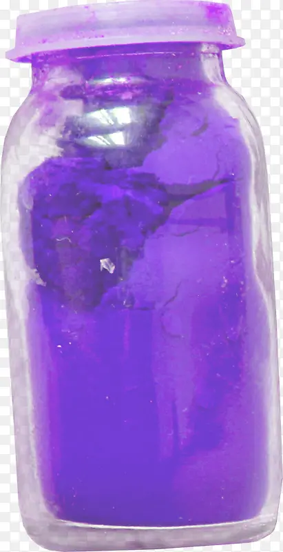紫色漂亮玻璃瓶