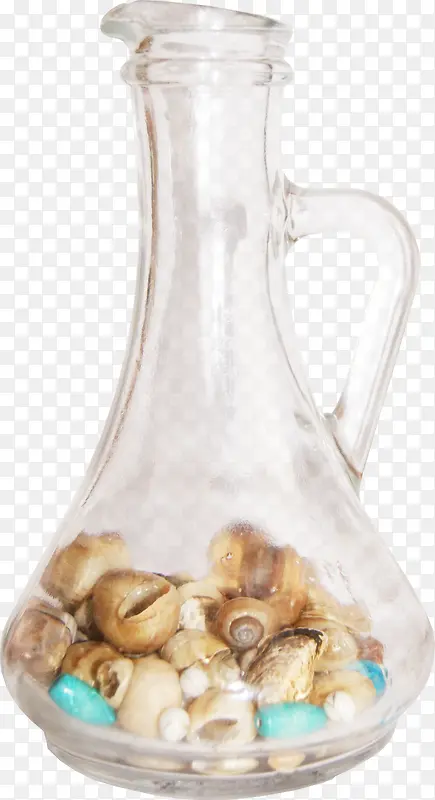 棕色漂亮透明玻璃瓶