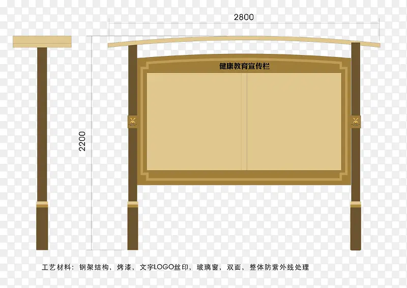 宣传栏效果