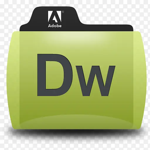 Adobe网页三剑客图标dw