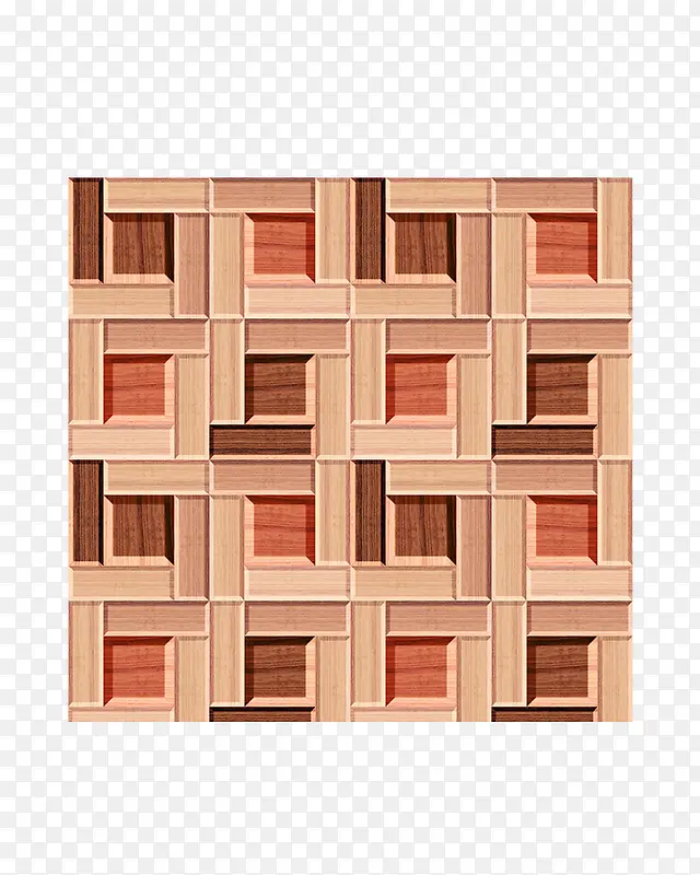 方块木纹地板
