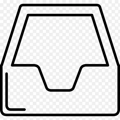 托盘或抽屉概述容器图标