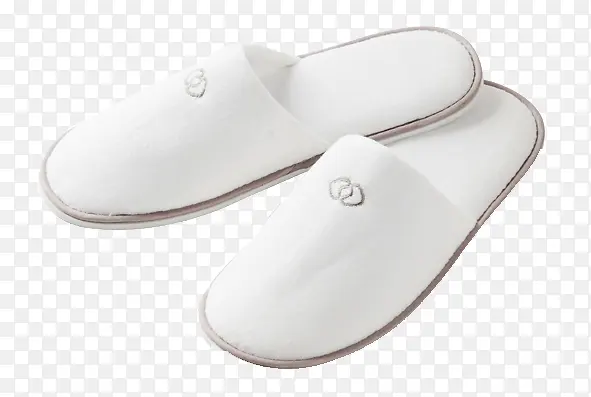 白色懒人鞋