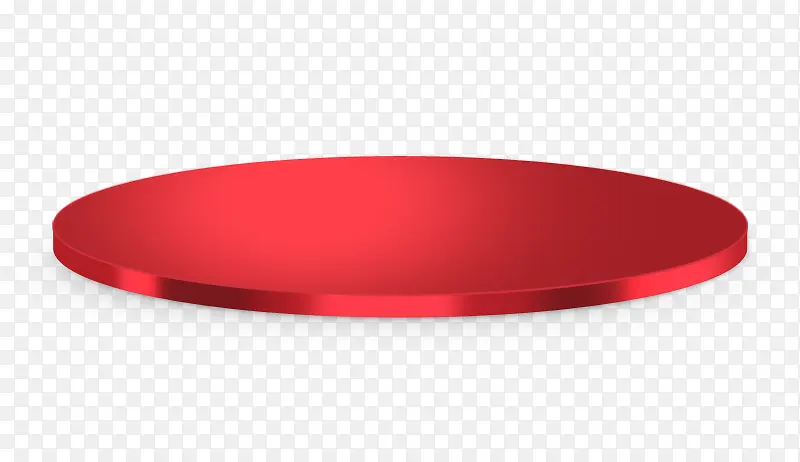 红色圆盘舞台素材