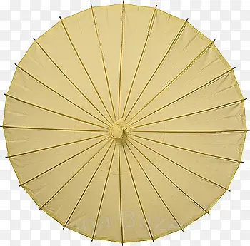 米白色古典物品纸伞