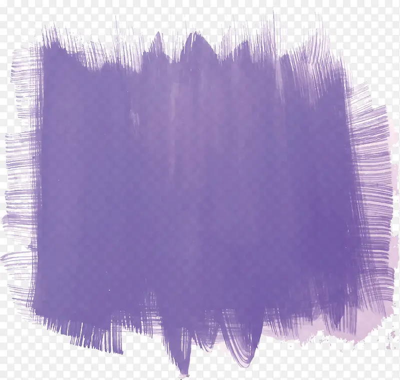 紫色晕染涂鸦笔刷