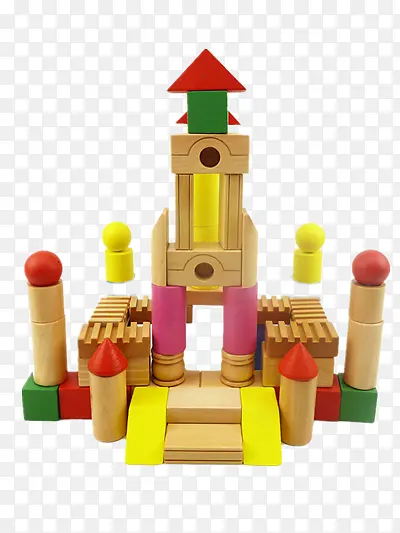 儿童玩具积木城堡