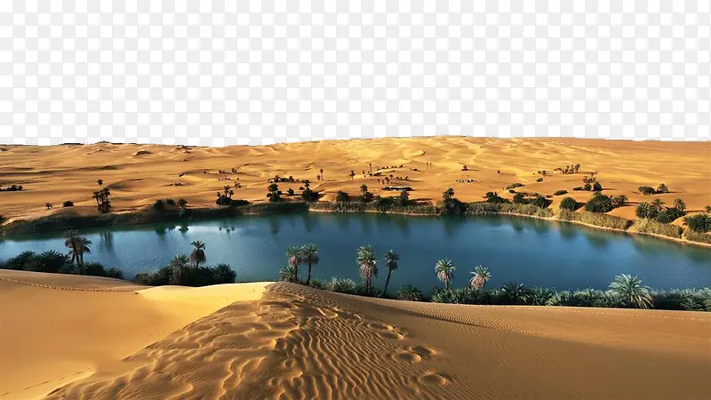 利比亚沙漠绿洲