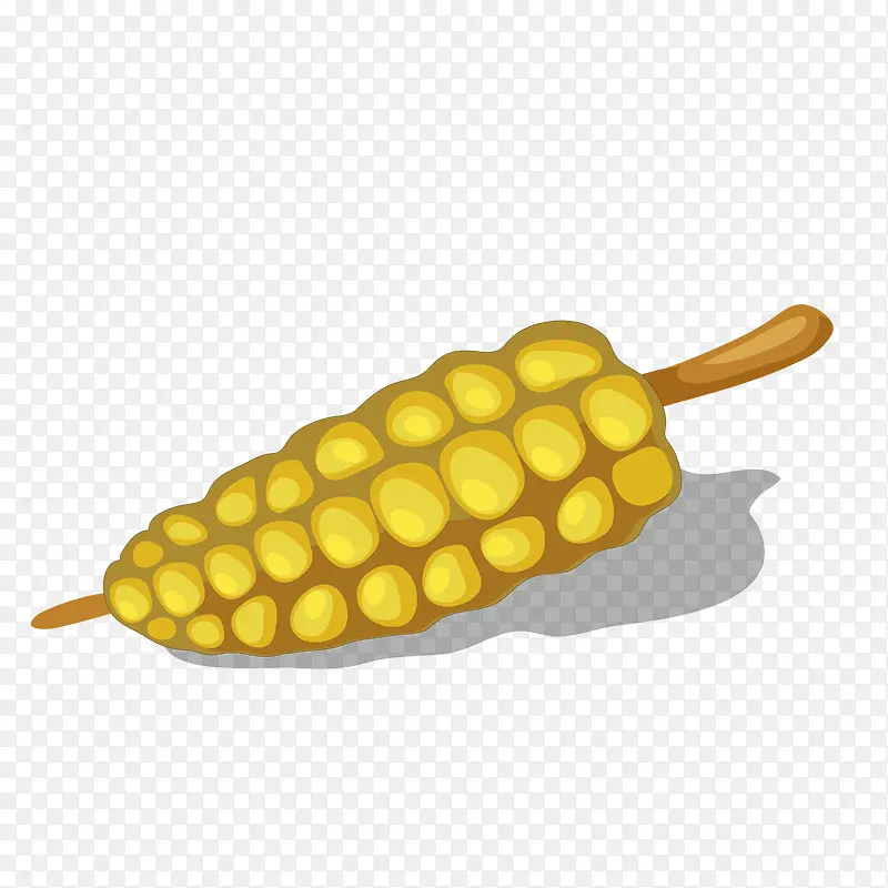 卡通玉米食物设计