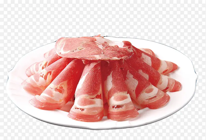 一盘猪肉