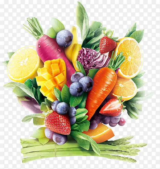 蔬菜水果集合主题