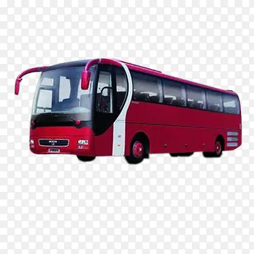 红色公交车