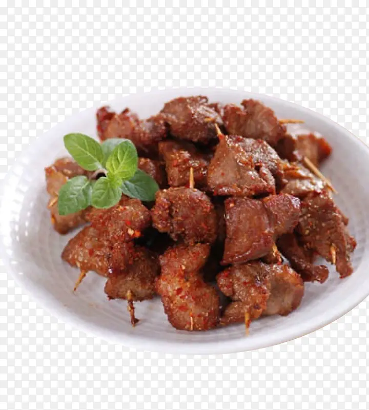 孜然休闲食品麻辣牙签肉