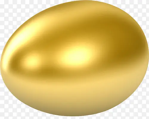 质感金黄色鸡蛋设计效果