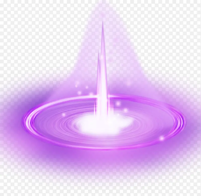 紫色喷发效果光效