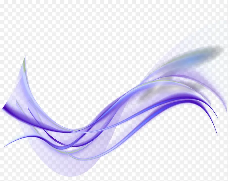 紫色梦幻曲线