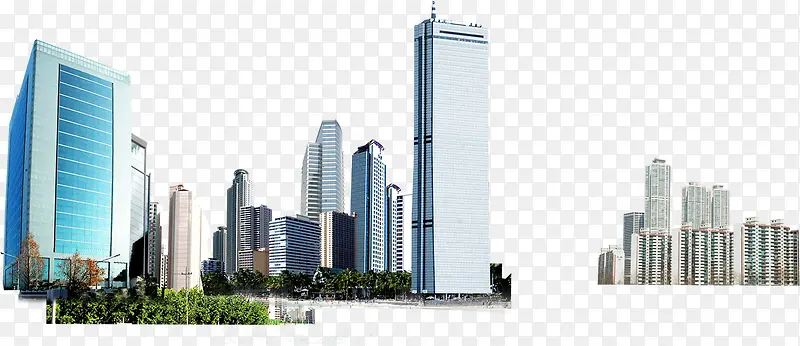 现代都市高楼美景