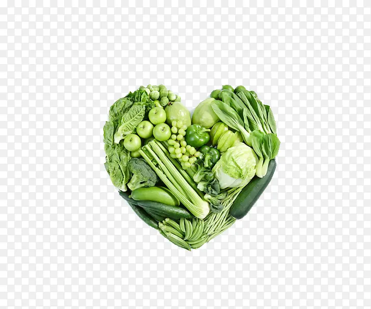 爱心蔬菜