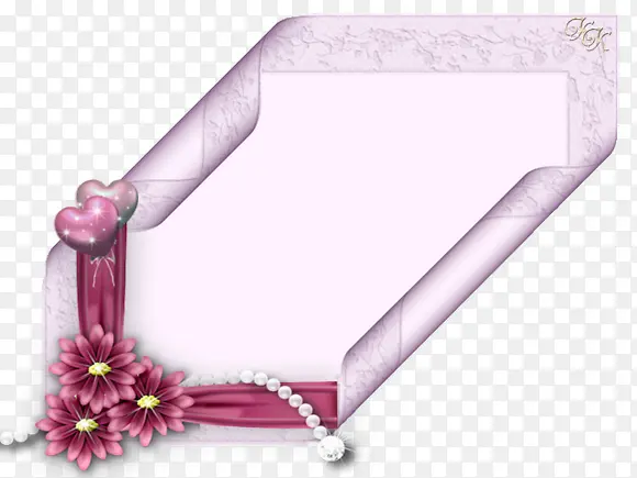 花朵珍珠装饰纸卷