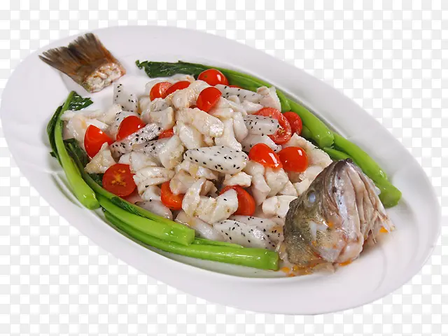 海鲈鱼沙拉