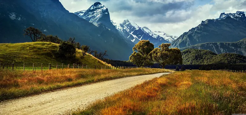 山路背景