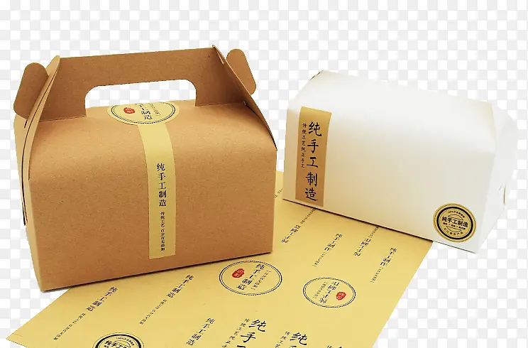食品纸盒封口贴