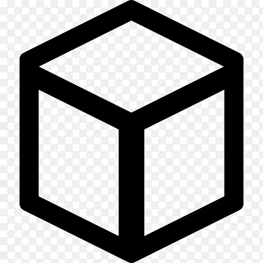 立方体概述几何形状图标