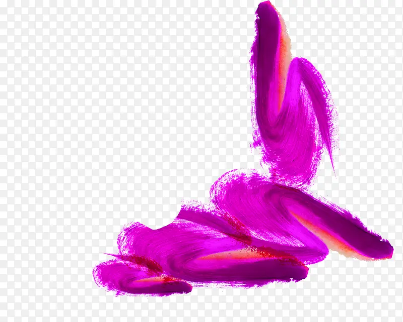 紫色水彩艺术痕迹