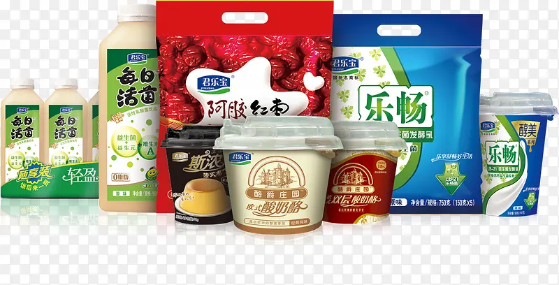 促销超市奶制品酸奶益生菌