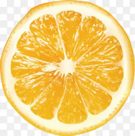 手绘橙子果汁展板