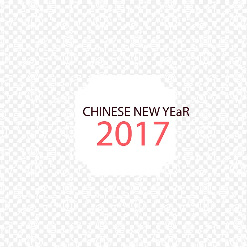 矢量中国新年背景灯和公鸡
