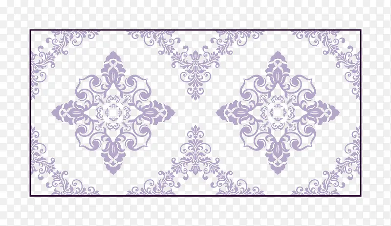 紫色地毯花纹