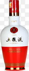 五粮液酒瓶免扣图