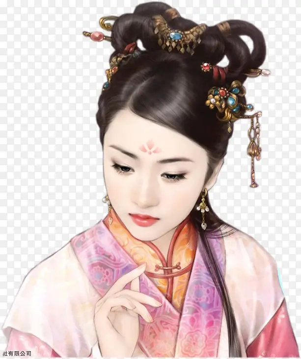 中国古典美女素材图片