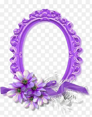 紫色镜框