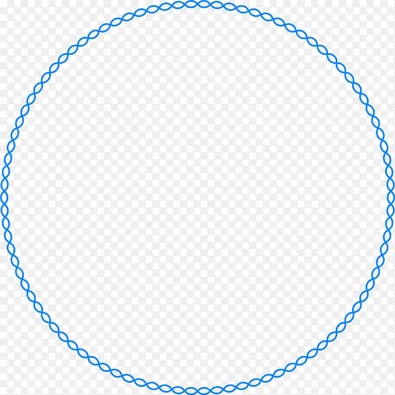 小清新蓝色圆圈