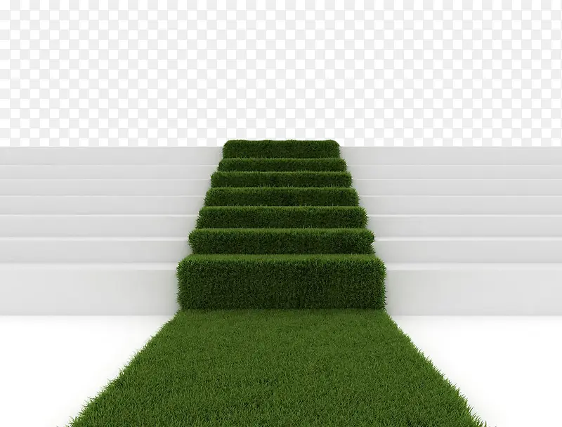 绿色台阶