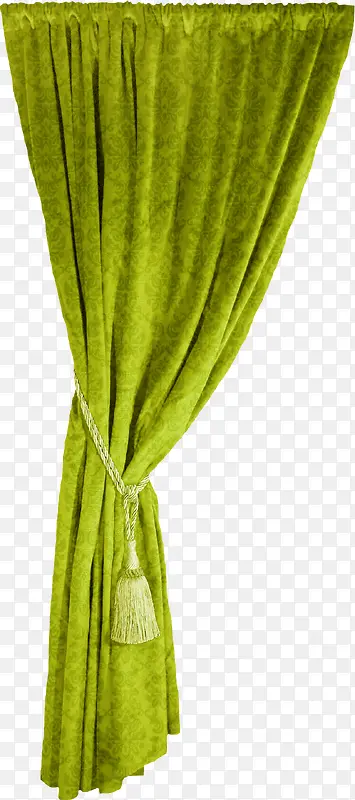 绿色漂亮帘布