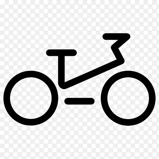 运动自行车图标
