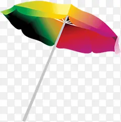 摄影手绘颜色雨伞