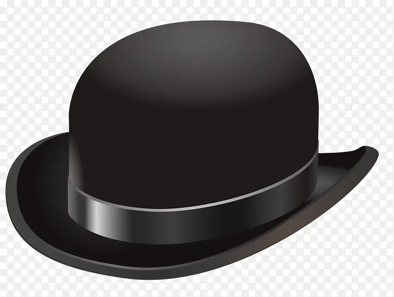 黑色帽子