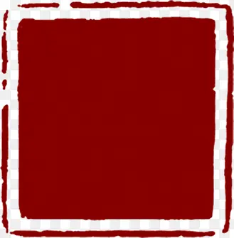 红色边框印章装饰