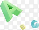 英文字母ABC图片素材