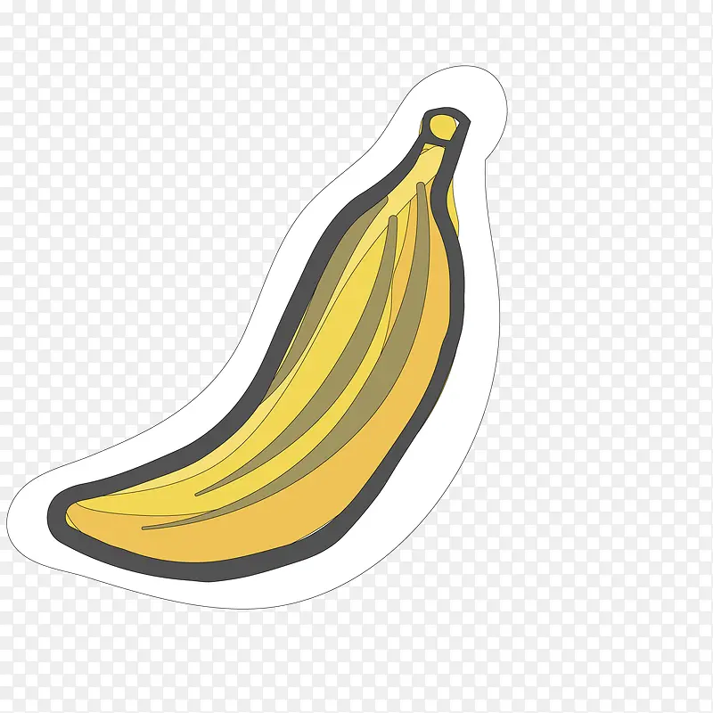 卡通手绘植物香蕉