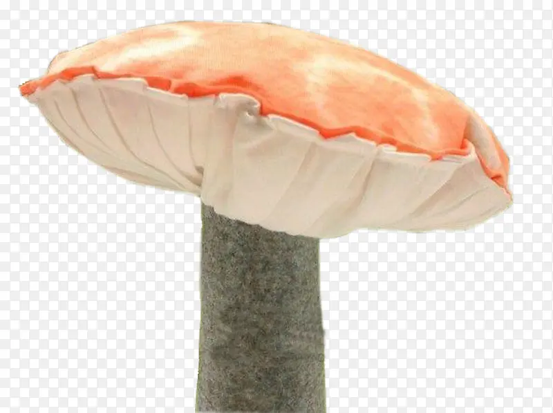 橘色创意蘑菇