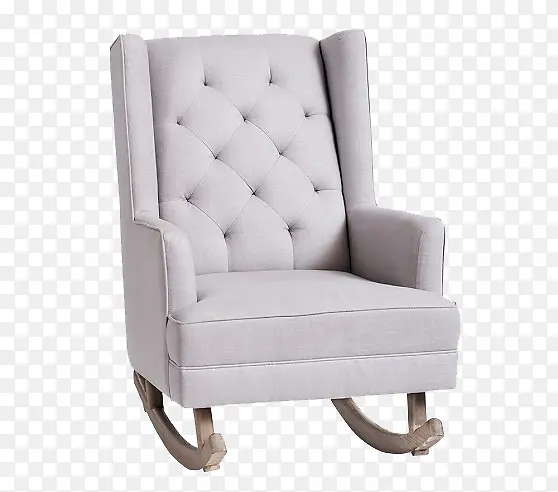 沙发剪影沙发椅图标 白色沙发椅