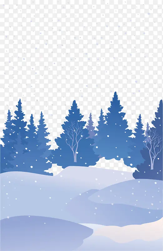 雪景冬季素材