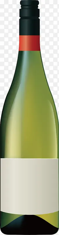 浅绿色酒瓶