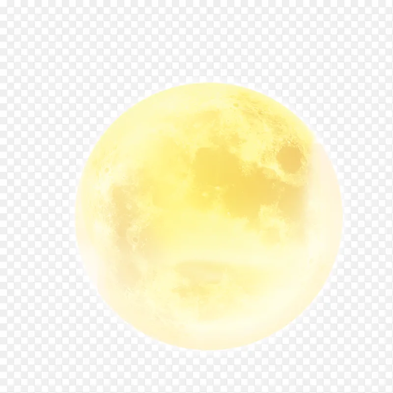 金色圆月